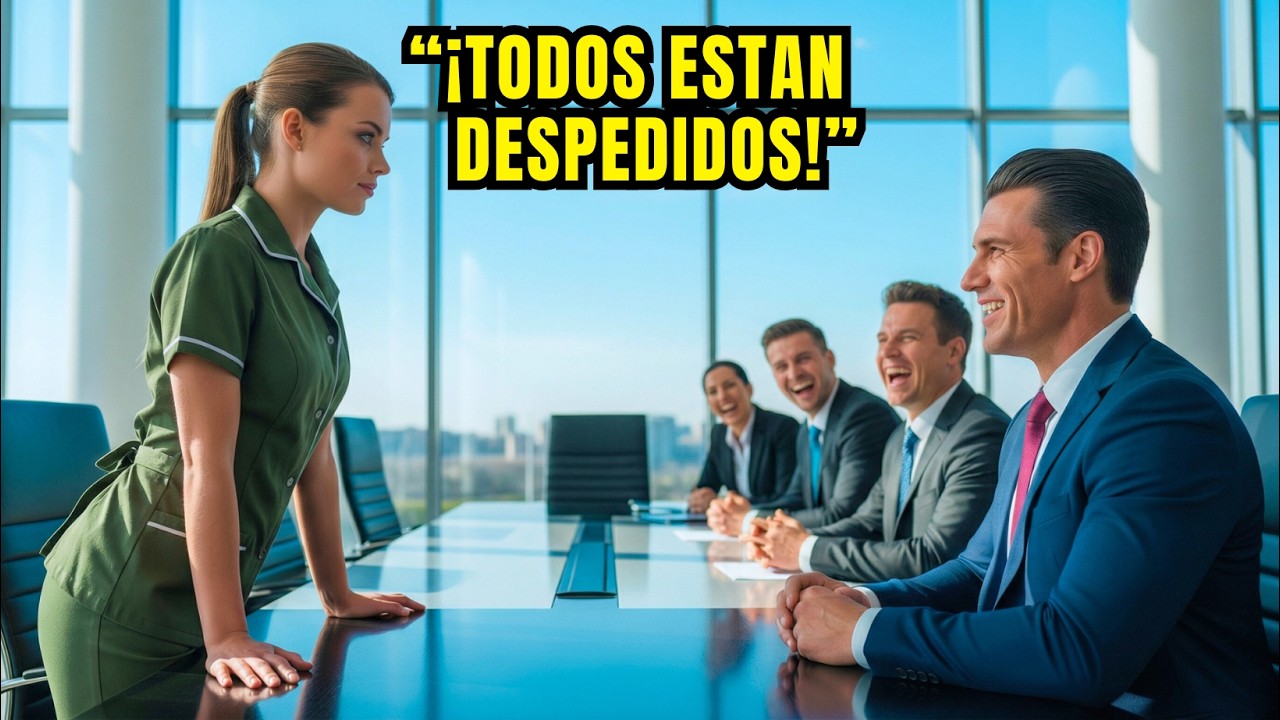 Se burlaron de la señora de la limpieza — hasta que ella despidió al CEO en la sala de juntas