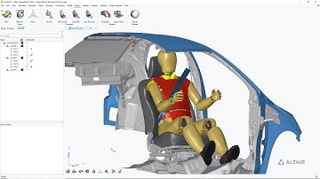 Altair HyperWorks - Automotive Crash and Safety Workflow