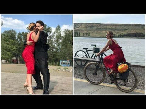 ვიდეო: ტანგოს მოცეკვავე და ,,ველოგოგონა\" ქუსლიანი ფეხსაცმლით თბილისის ქუჩებში