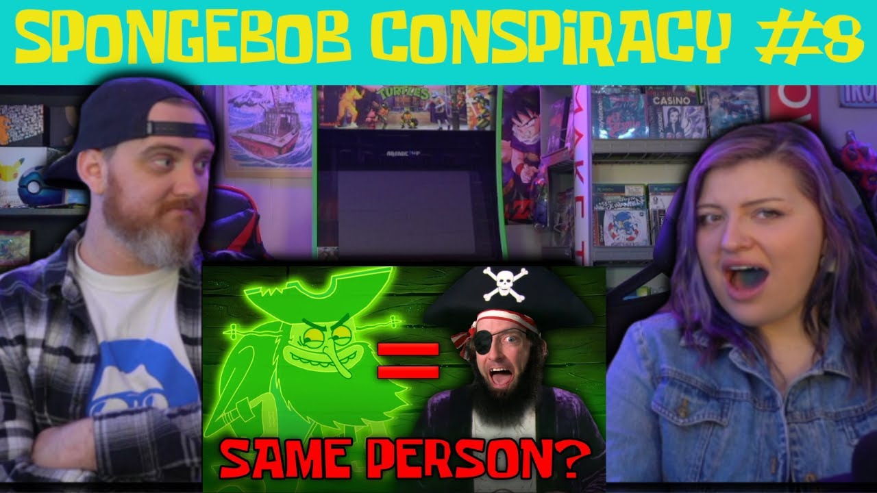 ЗАГОВОР ГУБКИ БОБА №8 Теория о путешествующем во времени призраке-пирате @AlexBaleFilms| HatGuy &...