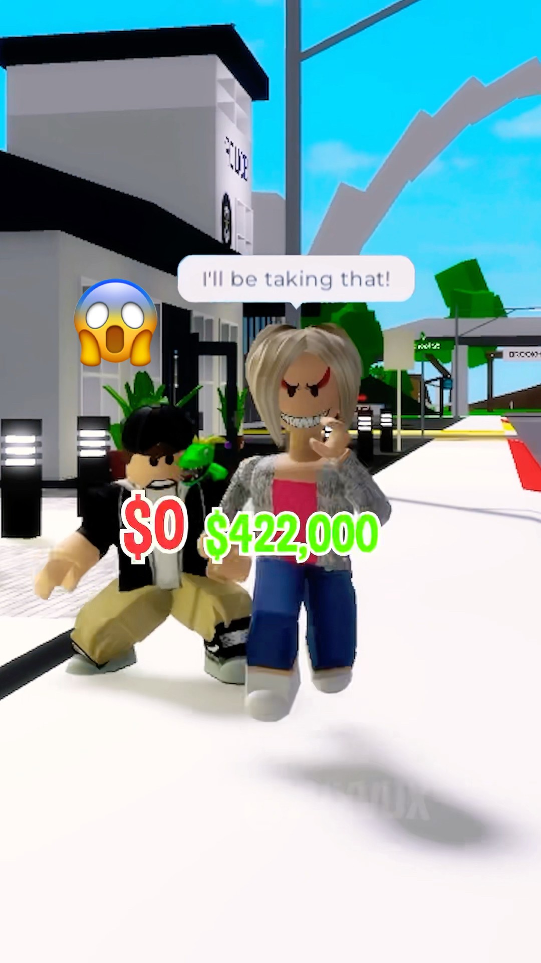 ROBBER IN ROBLOX! ? #shorts