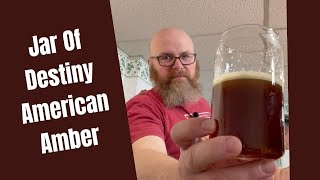American Amber Ale Tasting and Recipe - Homebrew Jar of Destiny