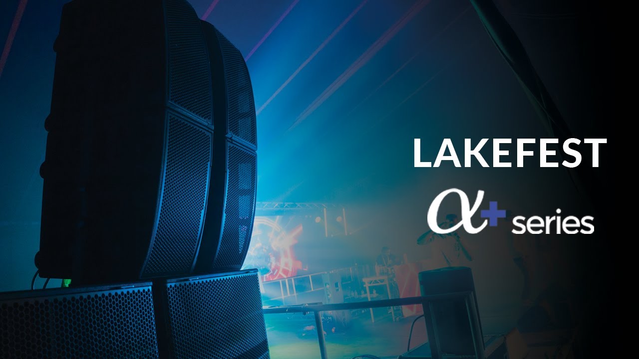 NEXO Alpha+ system at Lakefest 2025