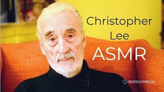 Unintentional ASMR  Sleep quickly as Christoper Lee speaks softly