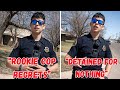 Rookie Cop Tries to Detain a Man for No Reason — Instantly Regrets It