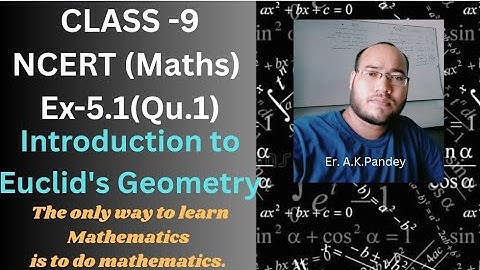 70. Introduction to Euclid