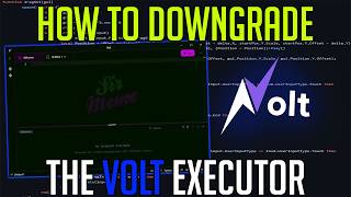 HOW TO DOWNGRADE VOLT | ROBLOX EXECUTOR GUIDES MAY 2026