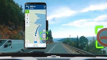 Traffic Sign recognition (No overtaking) in Sygic GPS Navigation & Maps