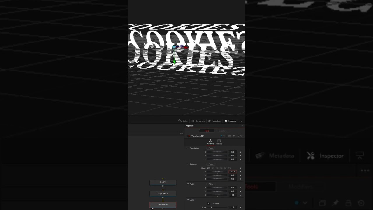 3D Typography | DaVinci Resolve Tutorial