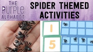 Spider Activities for Preschoolers