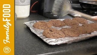 Soft Double Chocolate Chip Cookies | FAMILY RECIPES from Channel Mum screenshot 5
