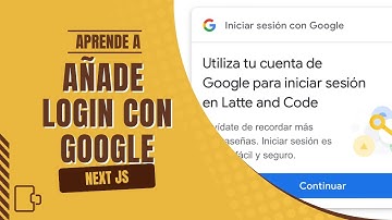 Cómo añadir login con Google a tu aplicación #reactjs #nextjs