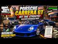 🌴 GTA 5 MODS LET'S GO TO WORK | Porsche Carrera GT Takes Over The City! Weekend Prep