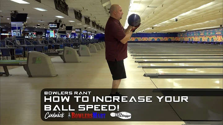 Tech Talk:  How to increase your ball speed!