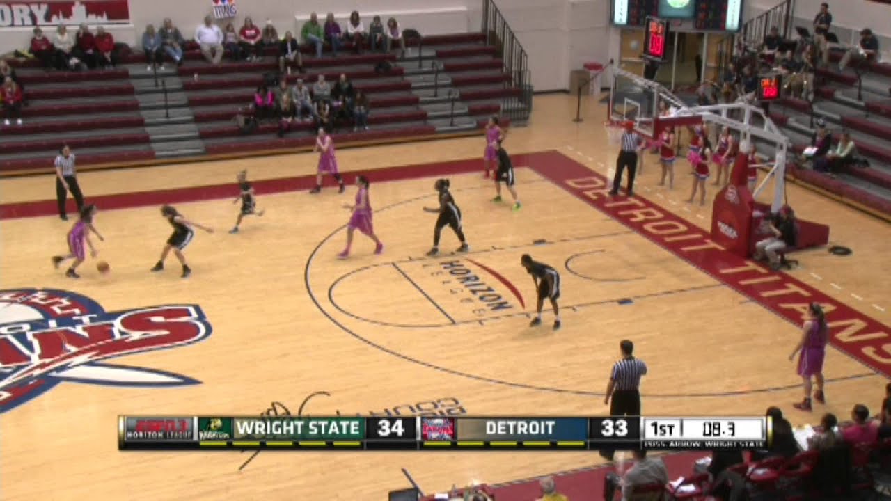 Detroit Women's Basketball Highlights vs. Wright State YouTube
