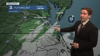 First Warning Forecast: Cold and damp Sunday