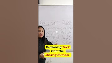 Find The Missing Number in Just 1 Minute | Reasoning Trick | HP TGT | Punjab Police | Excise | PSSSB
