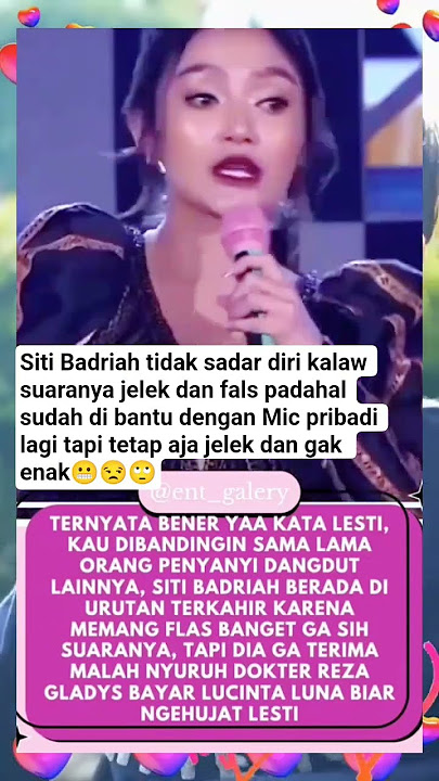 Download lagu Siti Badriah Tidak Terima Di Bilang Jelek😒 Suaranya#reels#viralvideo#artist#sitibadriah#shortvideo