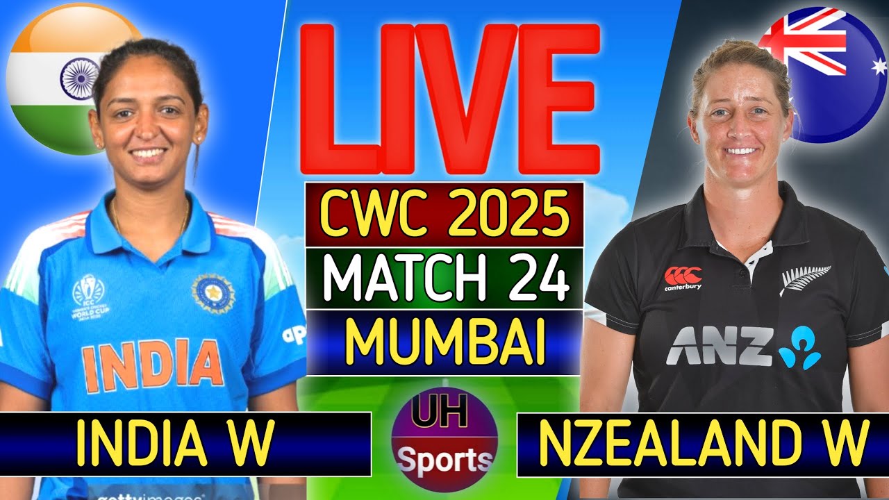 IND W vs NZ W, 24th ODI Match Live Score & Commentary Women World Cup ...