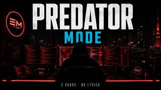 Predator Mode — Lock In Music for Deep Work & Coding | 2 Hour Dark Synthwave, No Lyrics