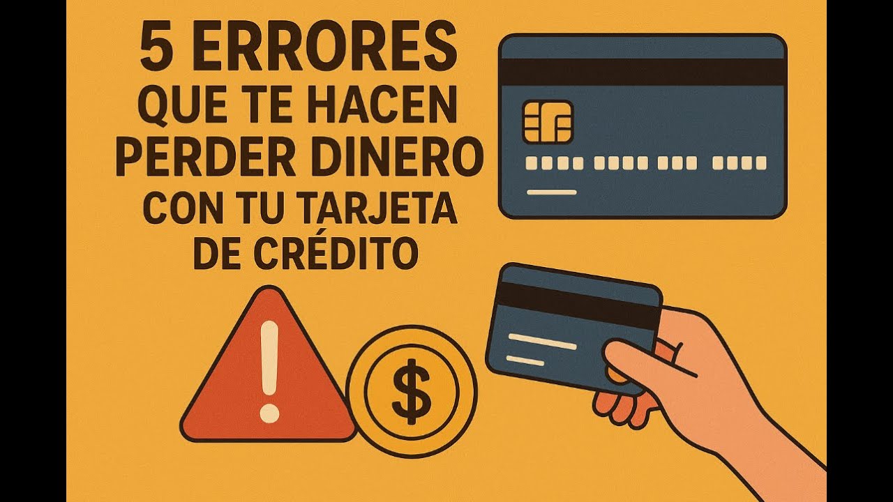 ⚠️ 5 Errores que Te Hacen Perder Dinero con Tu Tarjeta de Crédito ...