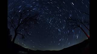 Arkansas Night sky | Buffalo river valley | Dark Sky | Star Trail Time Lapse | Milky Way | Red Bluff