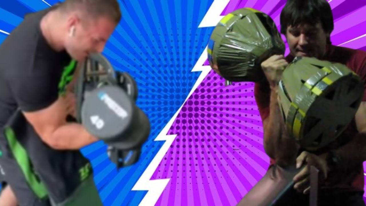 Devon Larratt Vs Ermes Gasparini Biceps Strength Comparison - YouTube