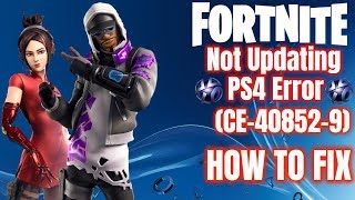 Fortnite not updating ps4 fix quick that should get the update to
download if your have troubles downloading on ps4..