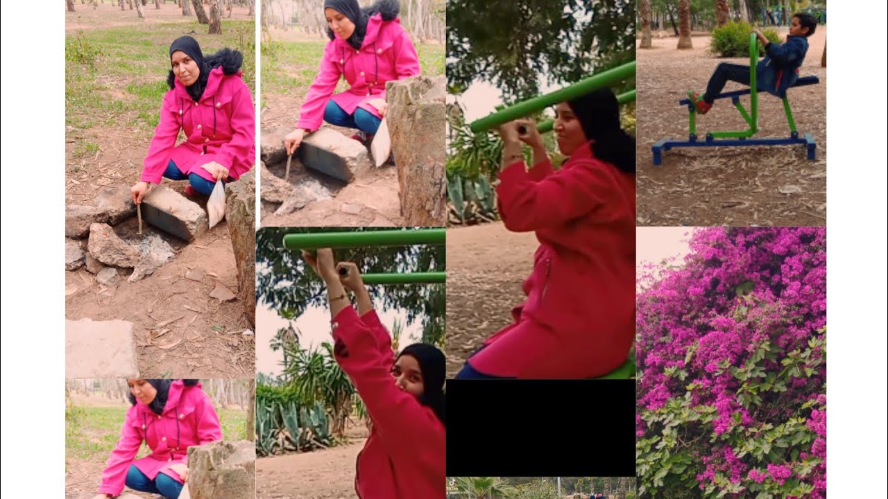 جوله في الغابة الصغيرة بمدينه سلا