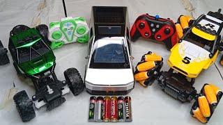 Radio Control Spraying Off-Road and Remote Control Racing RC Tesla, RC 4x4 Jeep, Cyber RC Truck