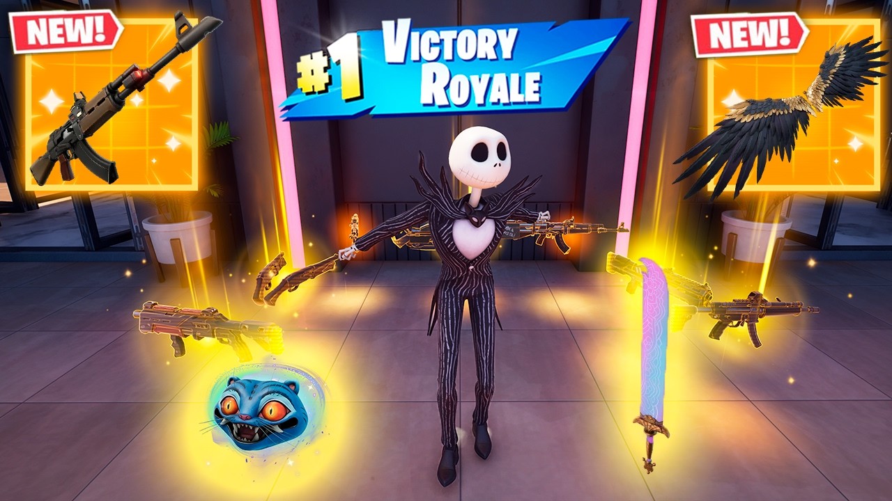 JACK SKELLINGTON vs NEW MYTHIC'S CHALLENGE (NEW!! Fortnite Chapter 7 Season 1)