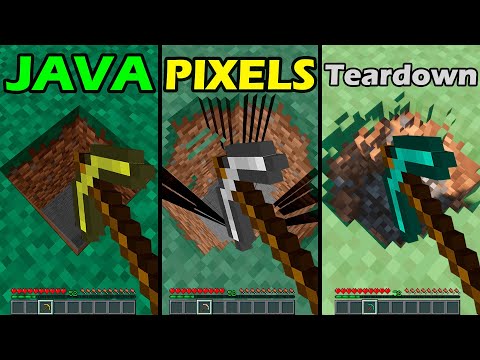 Java vs Pixels vs Teardown