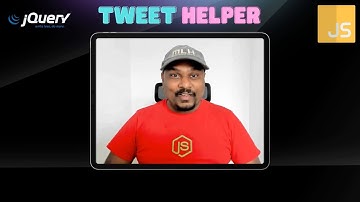 Mastering Live-Tweeting: Introducing the Tweet Helper! JavaScript & jQuery Tutorial | Praveen Kumar