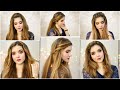 6 BEST Daily Hair Styles | ELEGANT | Open Hair styles | Long Hair styles | Winter hair Styles ||