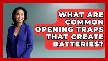 What Are Common Opening Traps That Create Batteries? - The Chess Codex