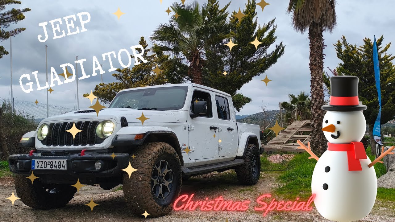 Jeep Gladiator - Το λασπώσαμε λίγο πρίν το 2026 ! Κολλήσαμε το μακρύ αμάξωμα σε off-road πιστα?