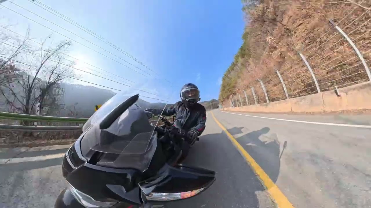 골드윙과 26년 느랏재,가락재 넘어 집으로 #2