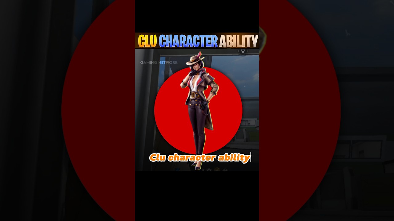 Clu character ability || Free fire clu character ability