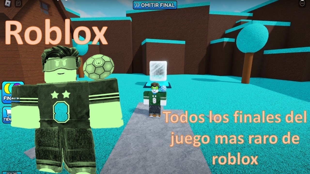 todos los finales de el juego mas raro de roblox - YouTube