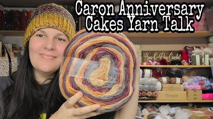 Caron Anniversary Cakes - Uneven color way amounts : r/CrochetHelp