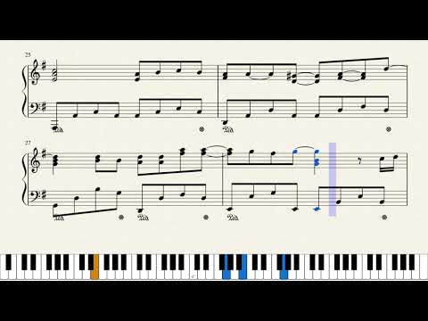 【GARNET CROW】雨上がりのBlue【ピアノソロ】