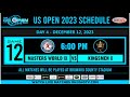 Live 15th us open cricket 2023 match12 masters world xi vs kingsmenx
