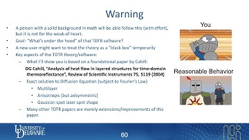 TDTR Theory 1: Introduction