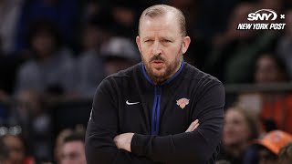 Is Thibs on the hot seat? CP the Fanchise on Knicks losing four straight | New York Post Sports