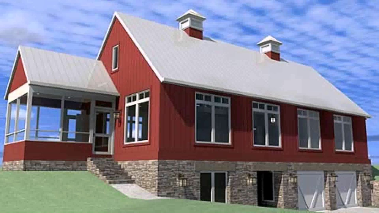 Modern barn style house Modern barn style house