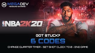 NBA 2k20 Cheats: Modify Shot Timer, Set 4th Quarter, End Game, ... | Trainer by MegaDev