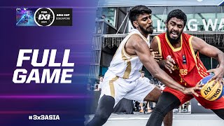 India  vs Maldives  | Men Full Game | FIBA 3x3 Asia Cup 2024