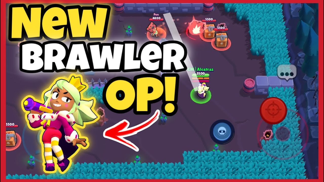 Mandy Op OMG😱🔥New Brawler Mandy🔥😱OP| Brawl Stars - YouTube