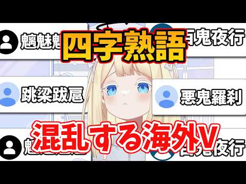 【発狂】リスナーさんに四字熟語で圧倒されるヨーロッパ人Vtuberが大パニックwww【なおみん切り抜き】