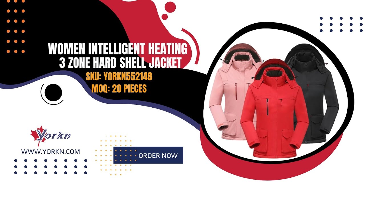 Intelligent Women’s Heated Jacket | SKU: YORKN552148 | Promotional Products